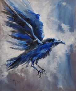 Bill_Bishop-Raven_Blues-Acrylic_on_Canvas-16x20